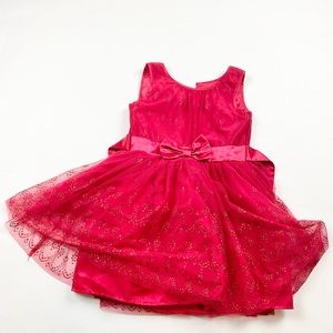 Girls Formal Dress Size 7 Red Valentines Day Dress